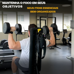 Bag Magnética Esportiva com Suporte para Garrafa D'água